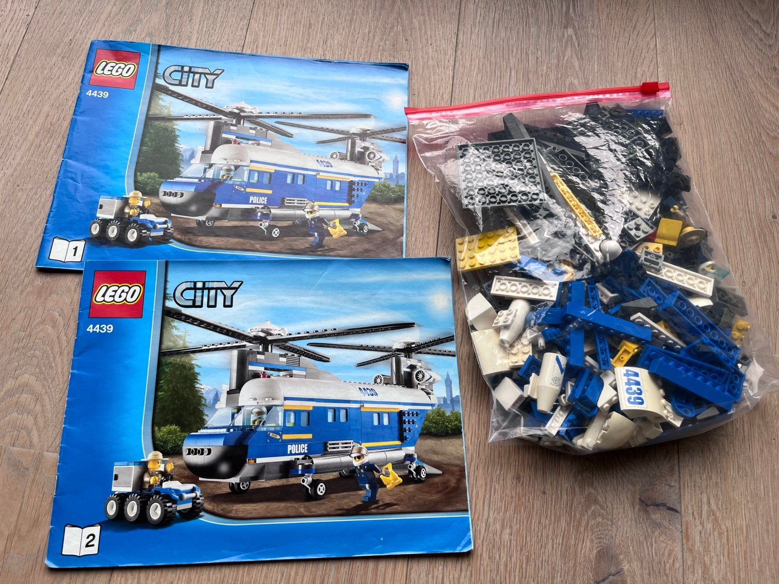 Lego city set 4439 politie helikopter, Ophalen of Verzenden, Zo goed als nieuw