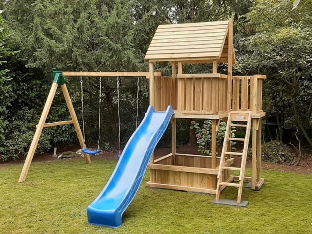 Speeltoestel – Nieuw! - Stevig - Veilig - Stel zelf samen!, Kinderen en Baby's, Speelgoed | Buiten | Speeltoestellen, Nieuw, Brandweerpaal