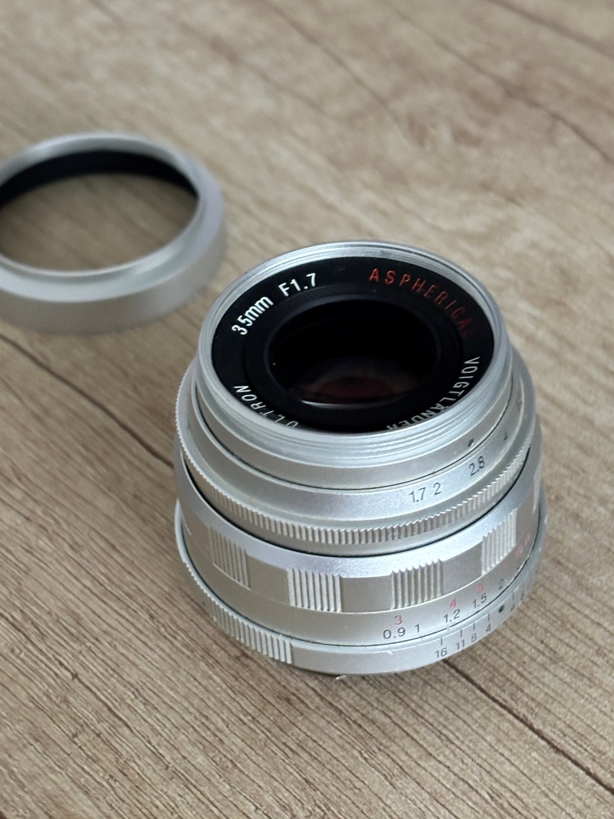 Voigtländer Ultron 35mm f1.7 leica M, 35 mm, Zo goed als nieuw, Voigtlander, Leica M-mount