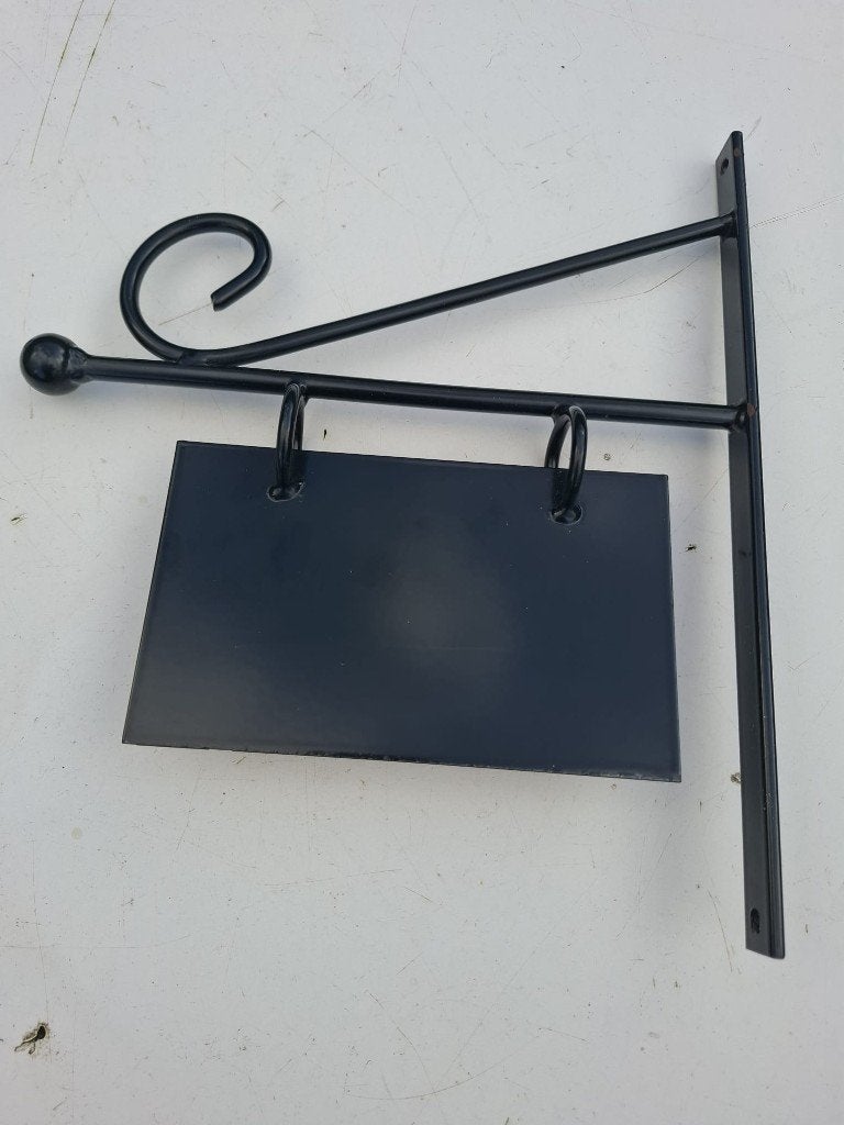 Uithangbordje Naambord Smeedijzer GrachtenGroen Nostalgisch, Antiek en Kunst, Ophalen