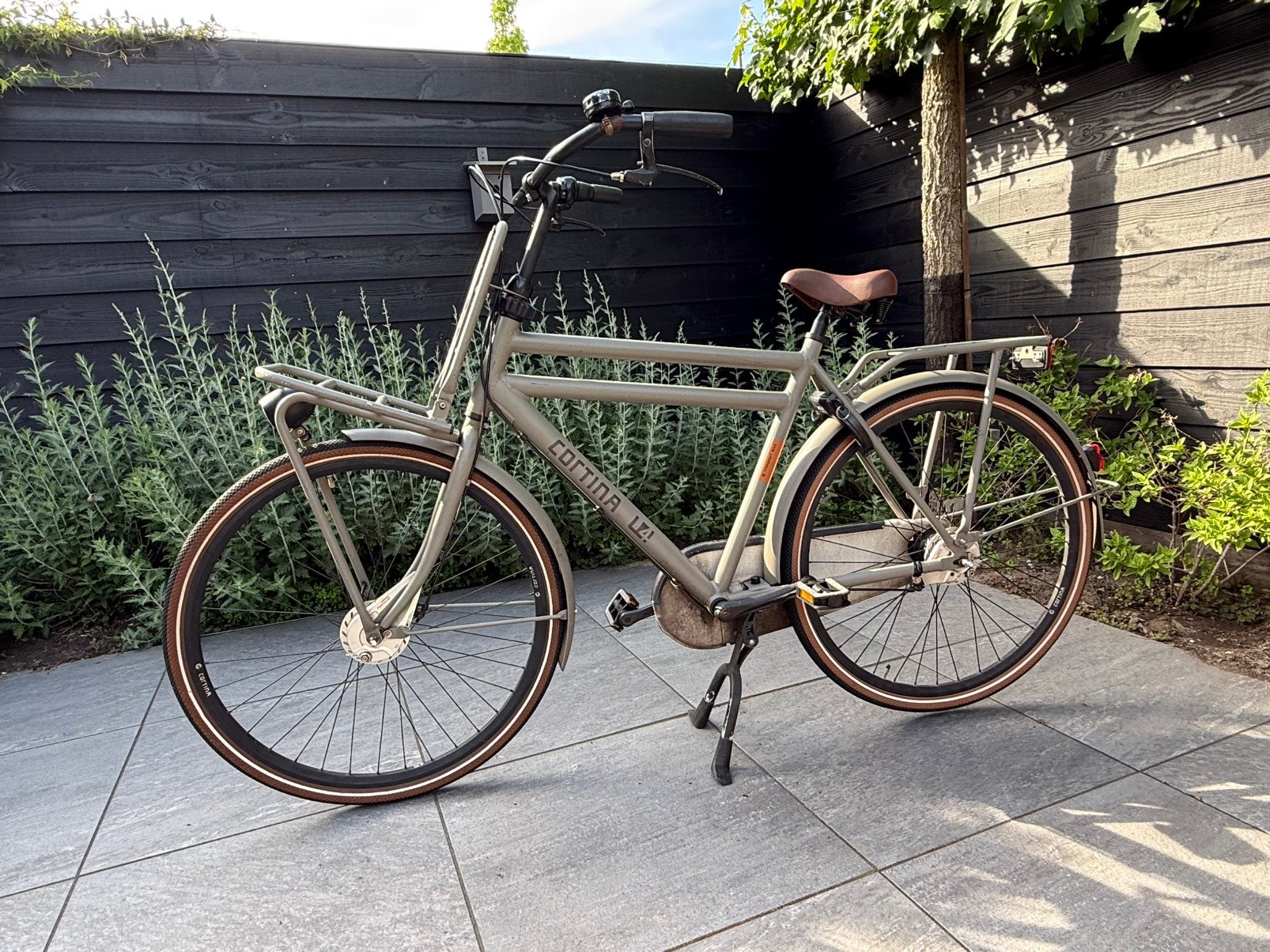 Cortina U4 framemaat 57 met 7 versnellingen, Gebruikt, Velgrem, Versnellingen, 57 tot 61 cm