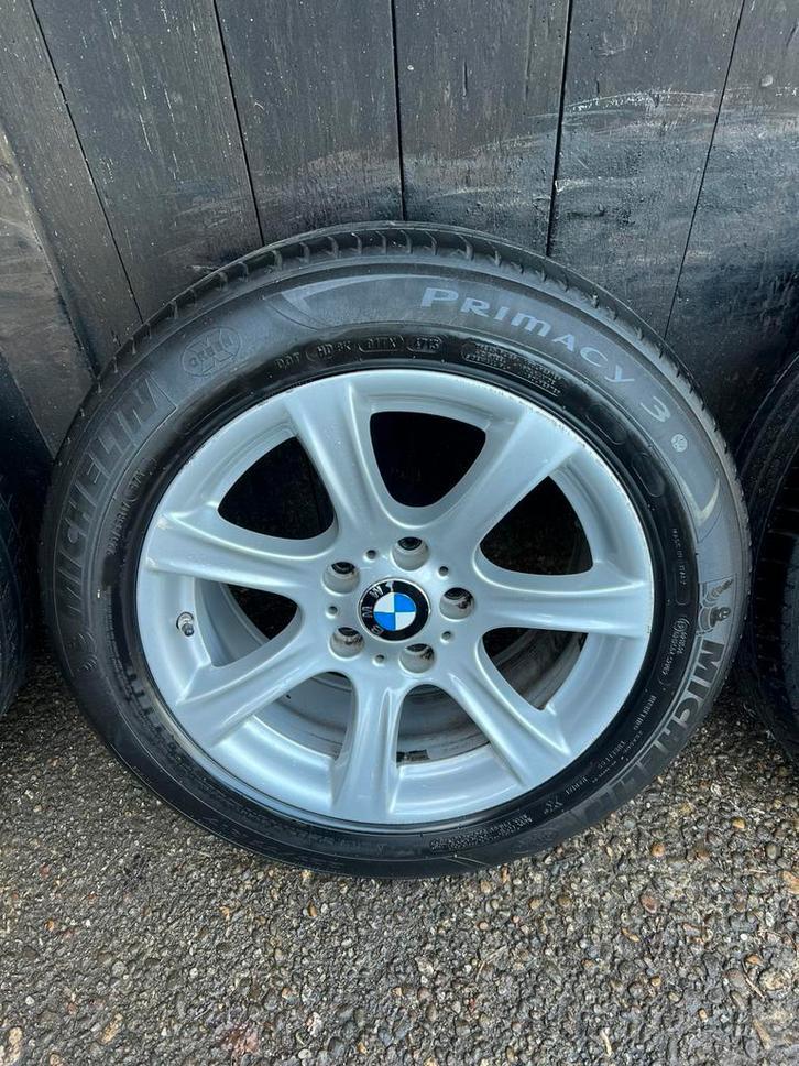 Originele BMW 3 serie style 394 17? zomerset 5mm Tpms 5x120, Auto-onderdelen, Banden en Velgen, Niet ingevuld, Gebruikt, Banden en Velgen