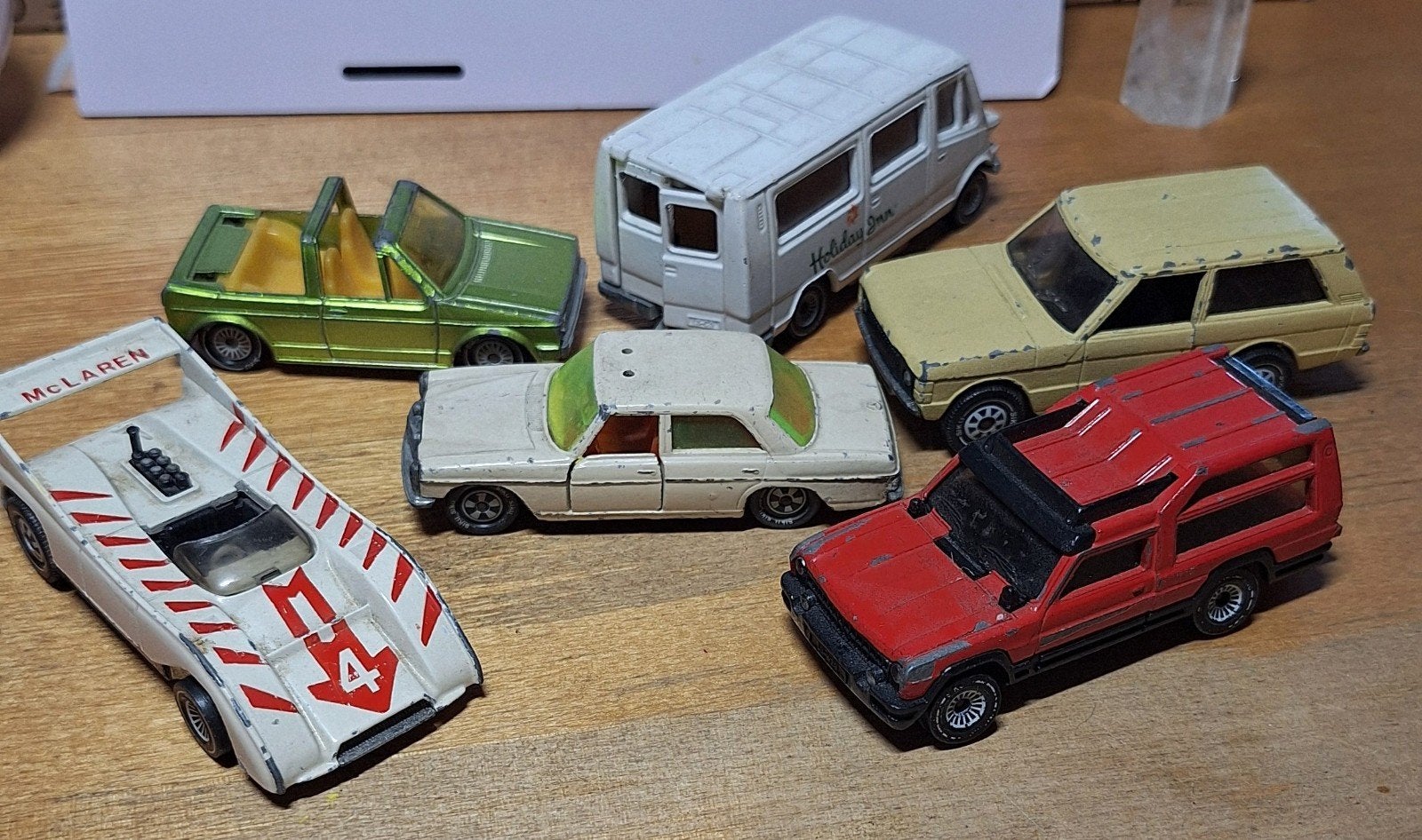 6 x Siku classic, retro vintage. oa Mercedes, VW Golf, Ophalen of Verzenden, Auto