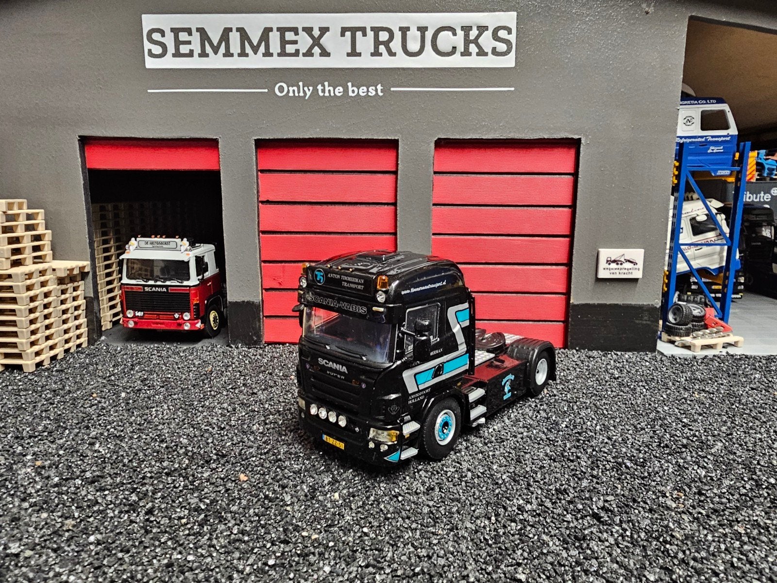 wsi scania r serie highline antin timmerman., Ophalen, Zo goed als nieuw, Bus of Vrachtwagen, Wsi