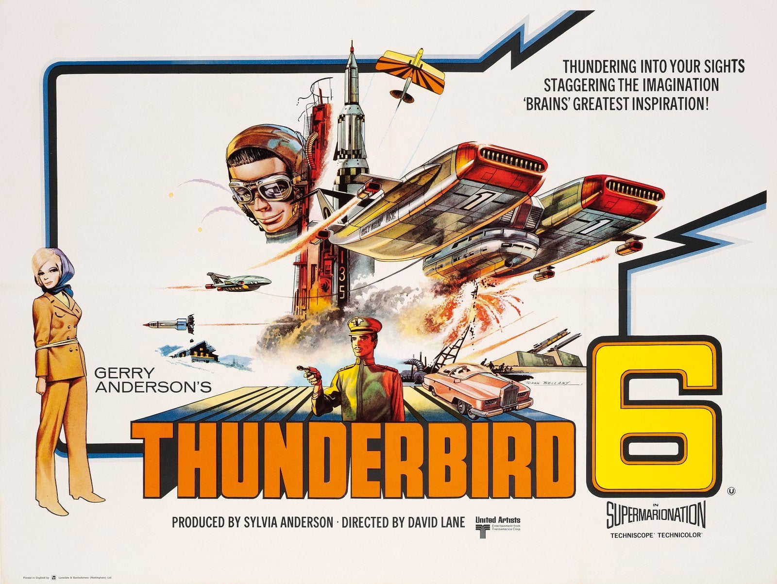 thunderbirds, Ophalen of Verzenden, Zo goed als nieuw, A1 t/m A3, Film en Tv
