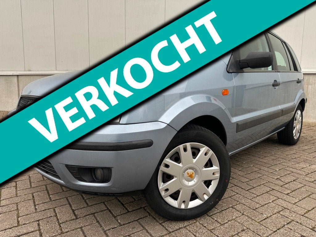 Ford Fusion 1.4-16V Trend 1e eigenaar Automaat Airco NL auto, Auto's, Ford, Stof, Gebruikt, Zwart, 49 €/maand