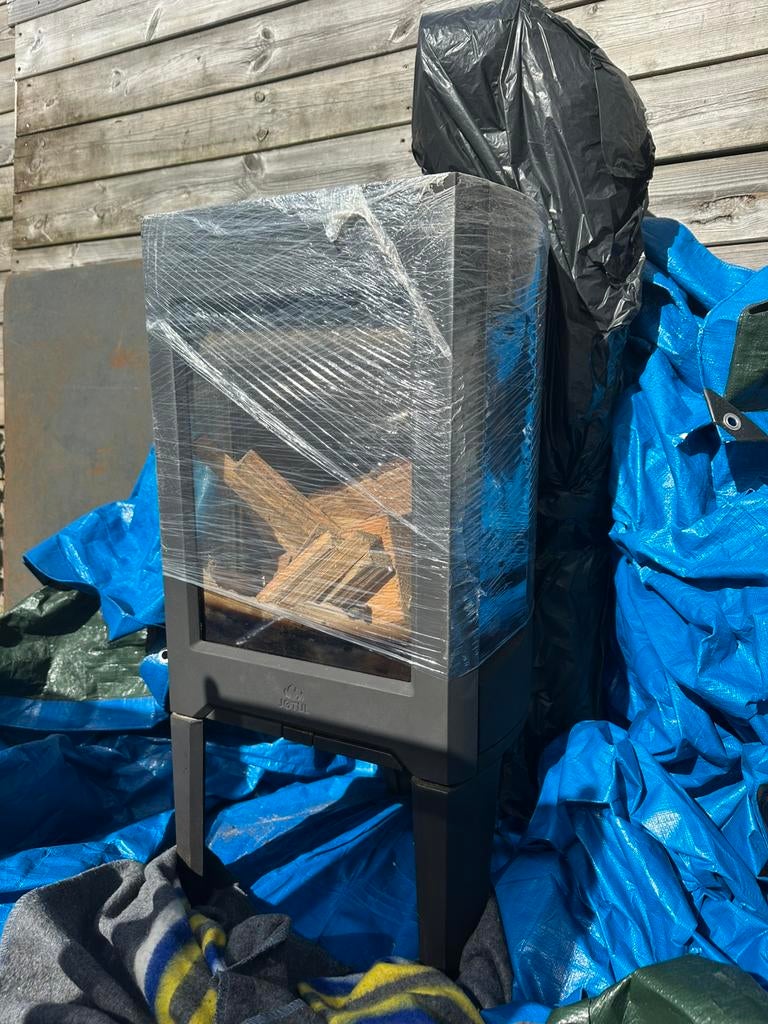 Jotul F163 incl onderdelen, Ophalen of Verzenden, Zo goed als nieuw, Hout, Houtkachel