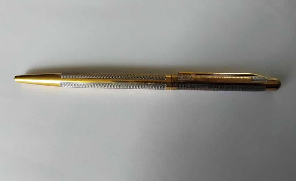 Elegante Elysée Balpen - Goudkleurig met Doosje, Overige merken, Balpen, Met doosje, Ophalen of Verzenden