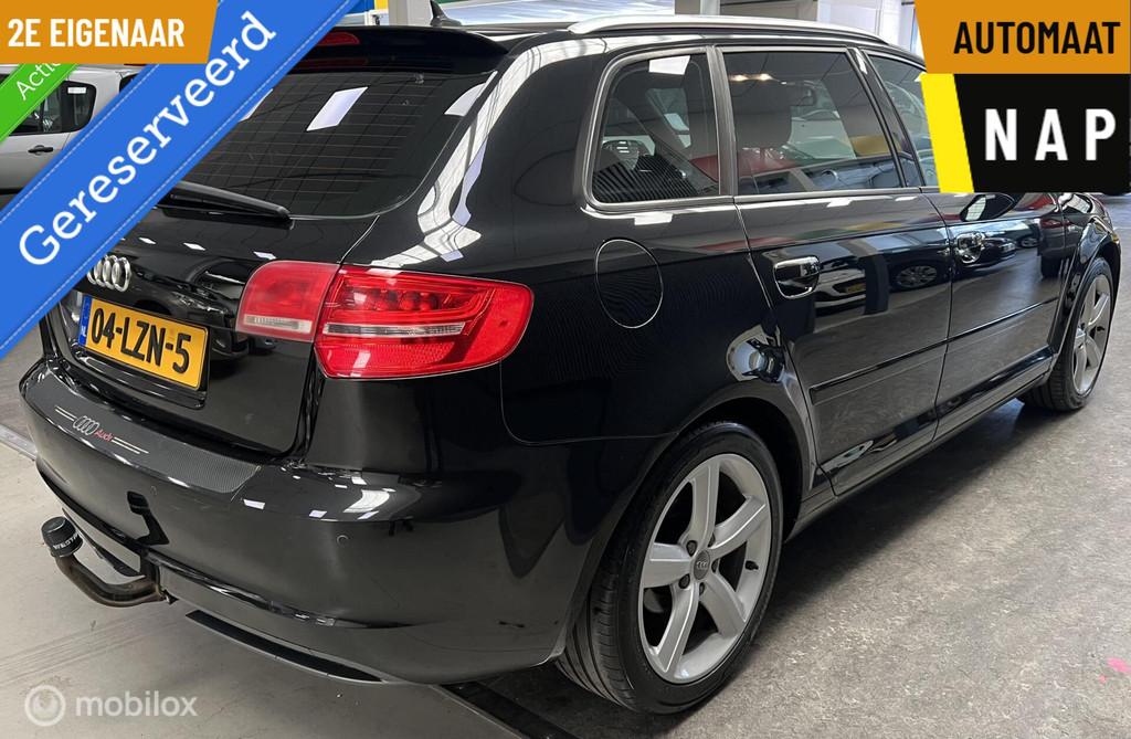 Audi A3 Sportback 1.4 TFSI Attraction Pro 2e Eigenaar - NAP, Euro 5, 125 pk, Gebruikt, Zwart