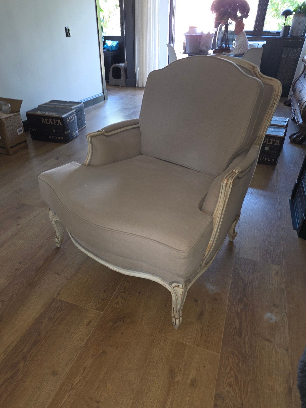 mooie fatauil, Ophalen, 75 tot 100 cm