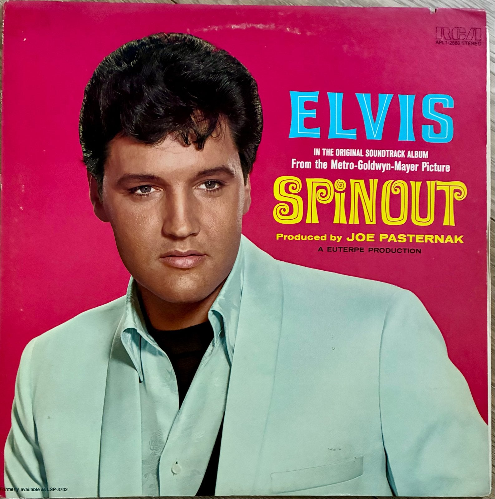 Elvis Presley - Spinout LP (Originele Soundtrack), Ophalen, LP, Rock, Gebruikt