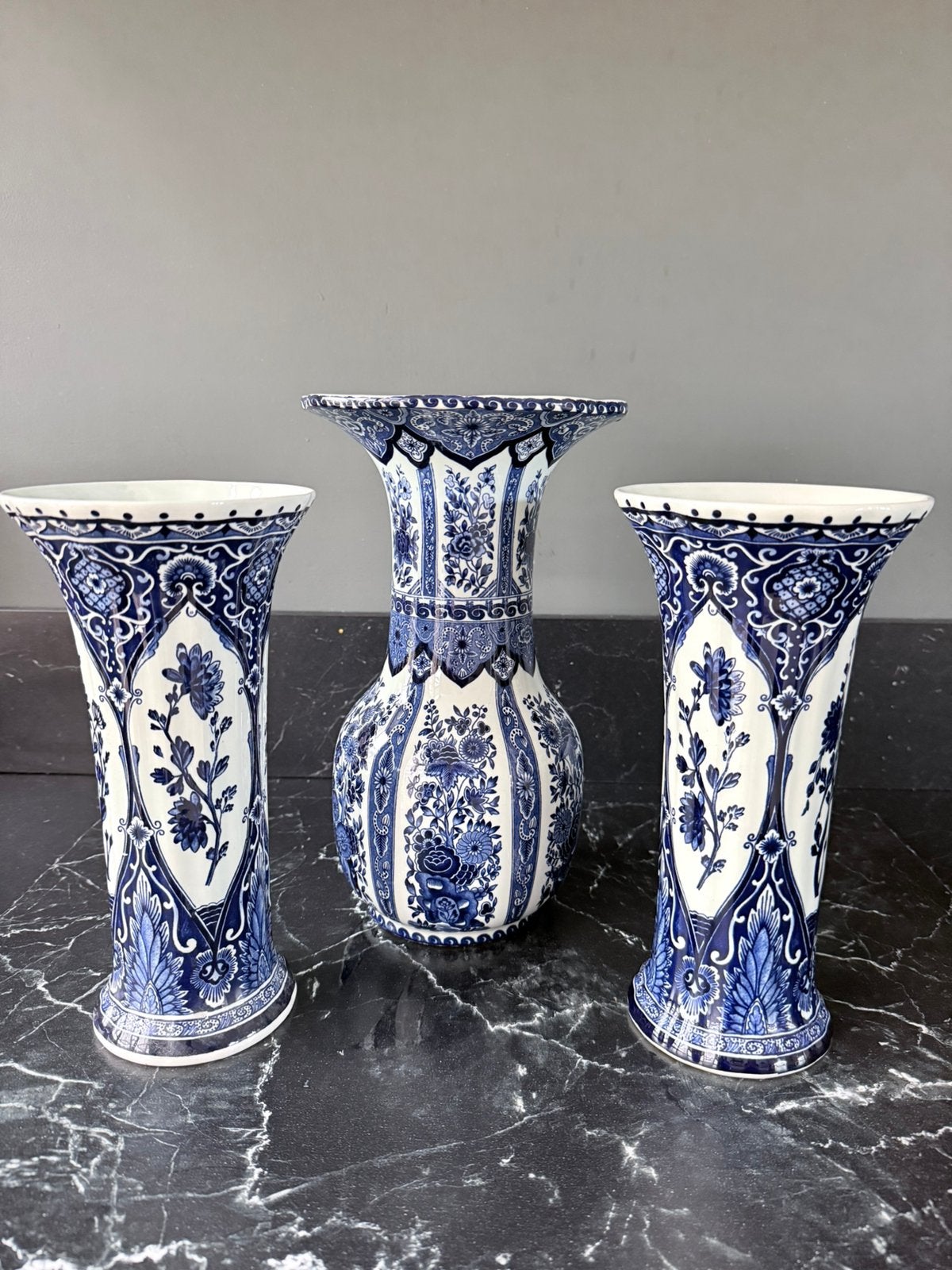 Delfts blauw kastatel, Ophalen