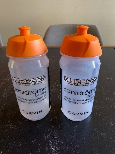 2 bidons eew-vdk Cyclingteam, Ophalen of Verzenden