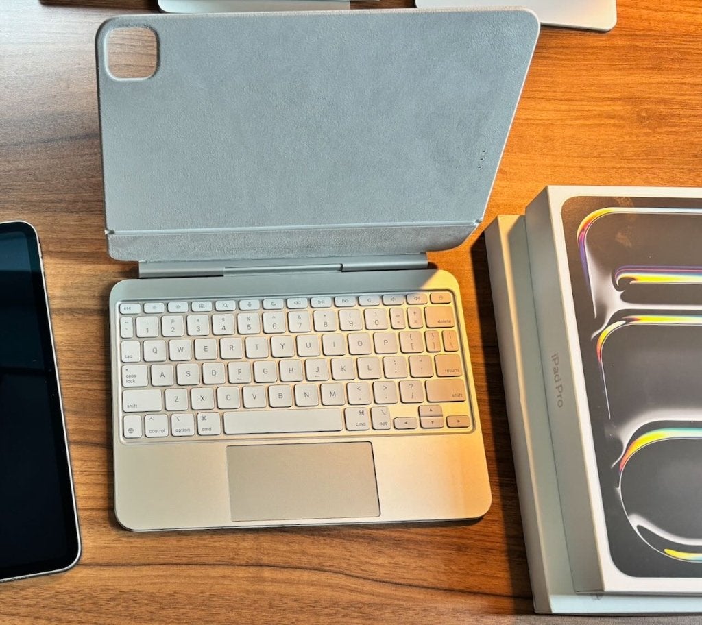 Apple Magic Keyboard voor iPad Pro 11" US-layout, Computers en Software, Apple iPads, Wit, 11 inch, Ophalen of Verzenden, Zo goed als nieuw