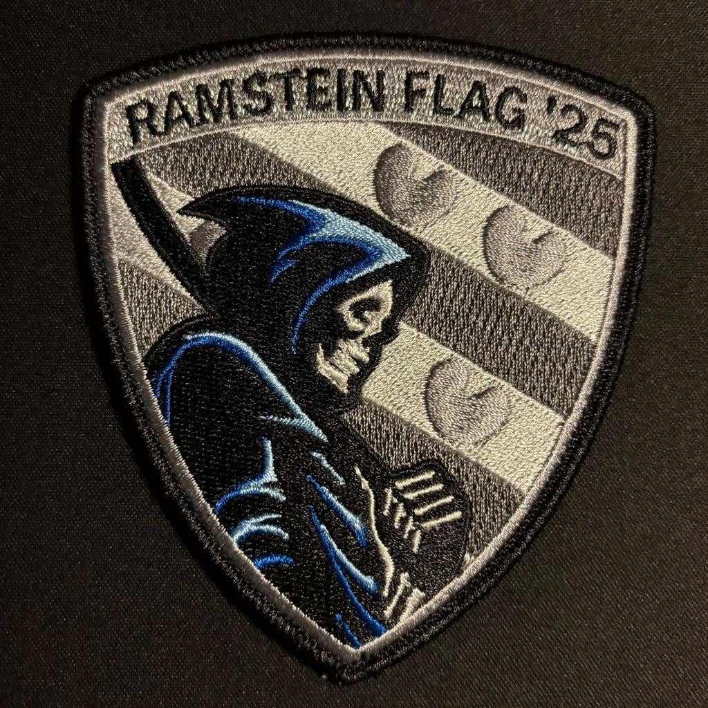 RNLAF 306sqn Ramstein Flag Patch, Ophalen of Verzenden