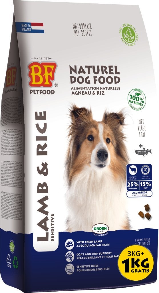 Biofood Lam&Rijst, Ophalen of Verzenden, Hond