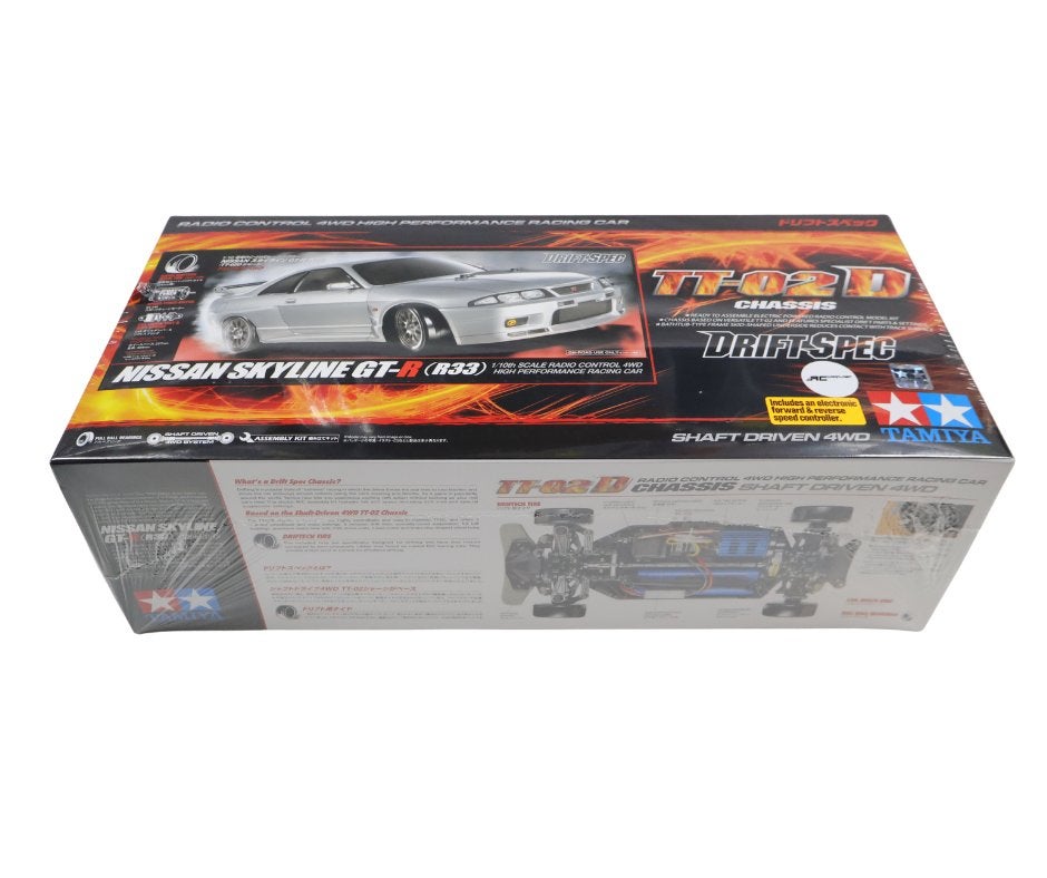Tamiya 58604 1/10 RC Nissan Skyline GT-R33 1/10, Elektro, Verzenden, Nieuw, Schaal 1:10