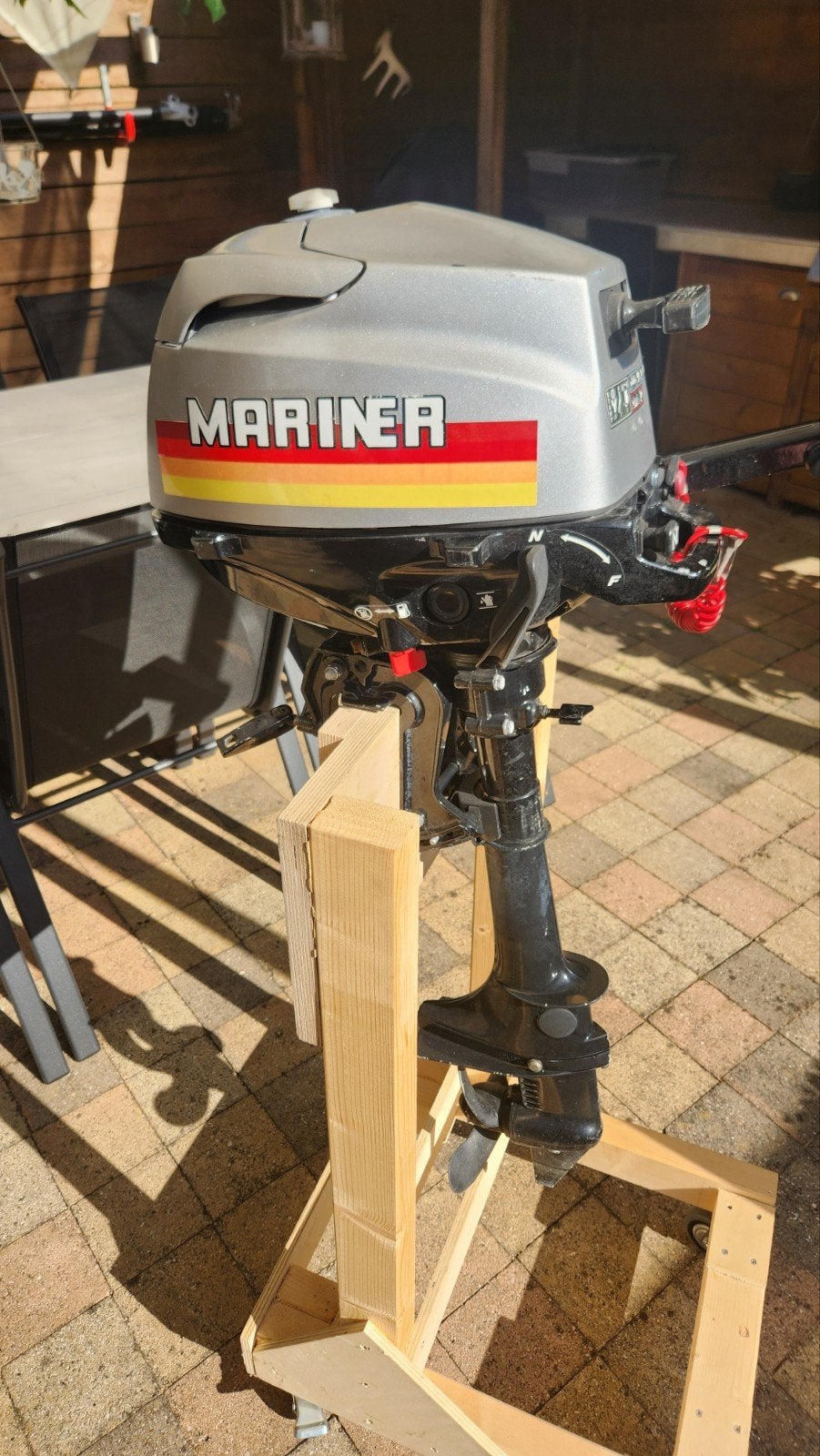 Mariner outboard motor 2.5 pk 4-takt kortstaart, Watersport en Boten, Buiten- en Binnenboordmotoren, Ophalen of Verzenden