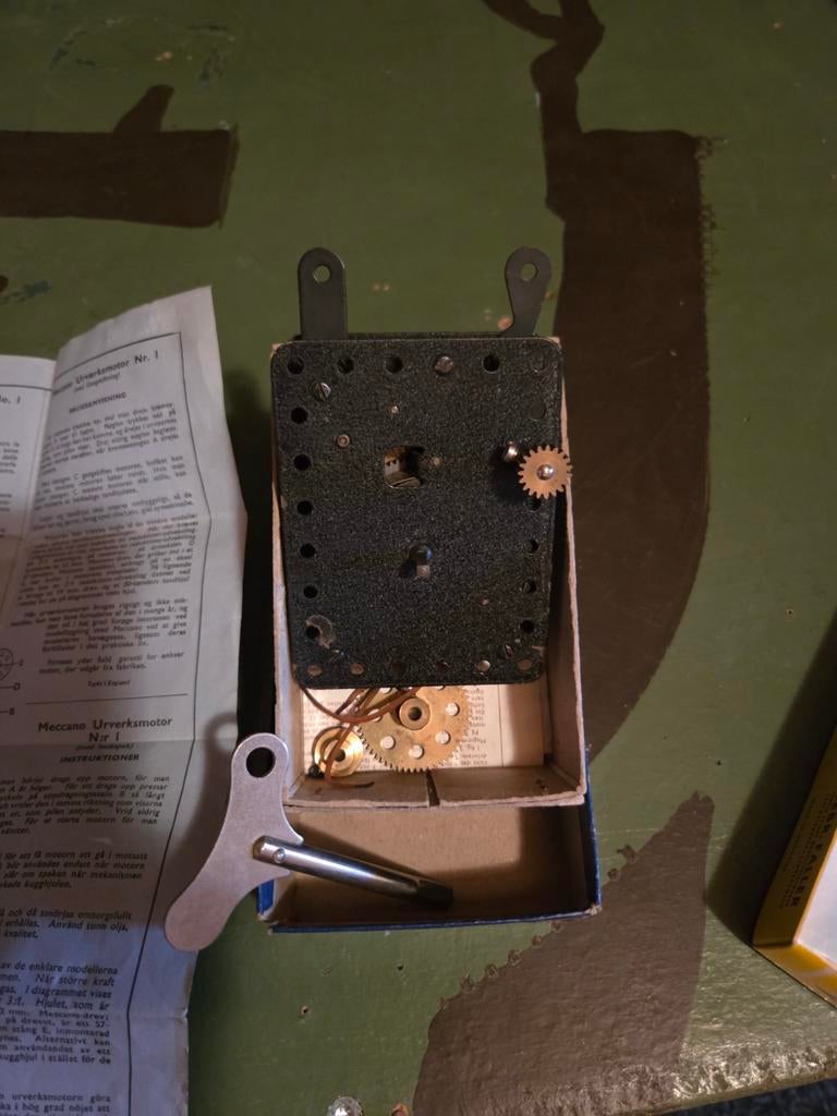 Meccano Veermotor/Uurwerk met extra onderdelen, Overige merken, Gebruikt, Ophalen of Verzenden, Groter dan 1:32