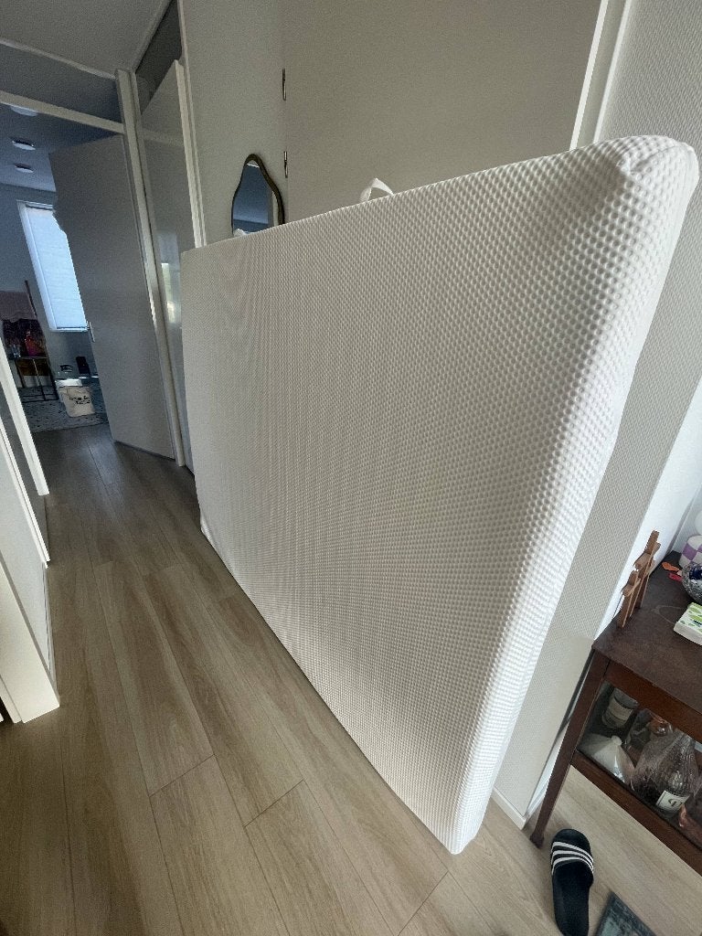 Foammatras 'ABYGDA' 160x200 Ikea, Ophalen, Gebruikt, Tweepersoons, Bedbodem