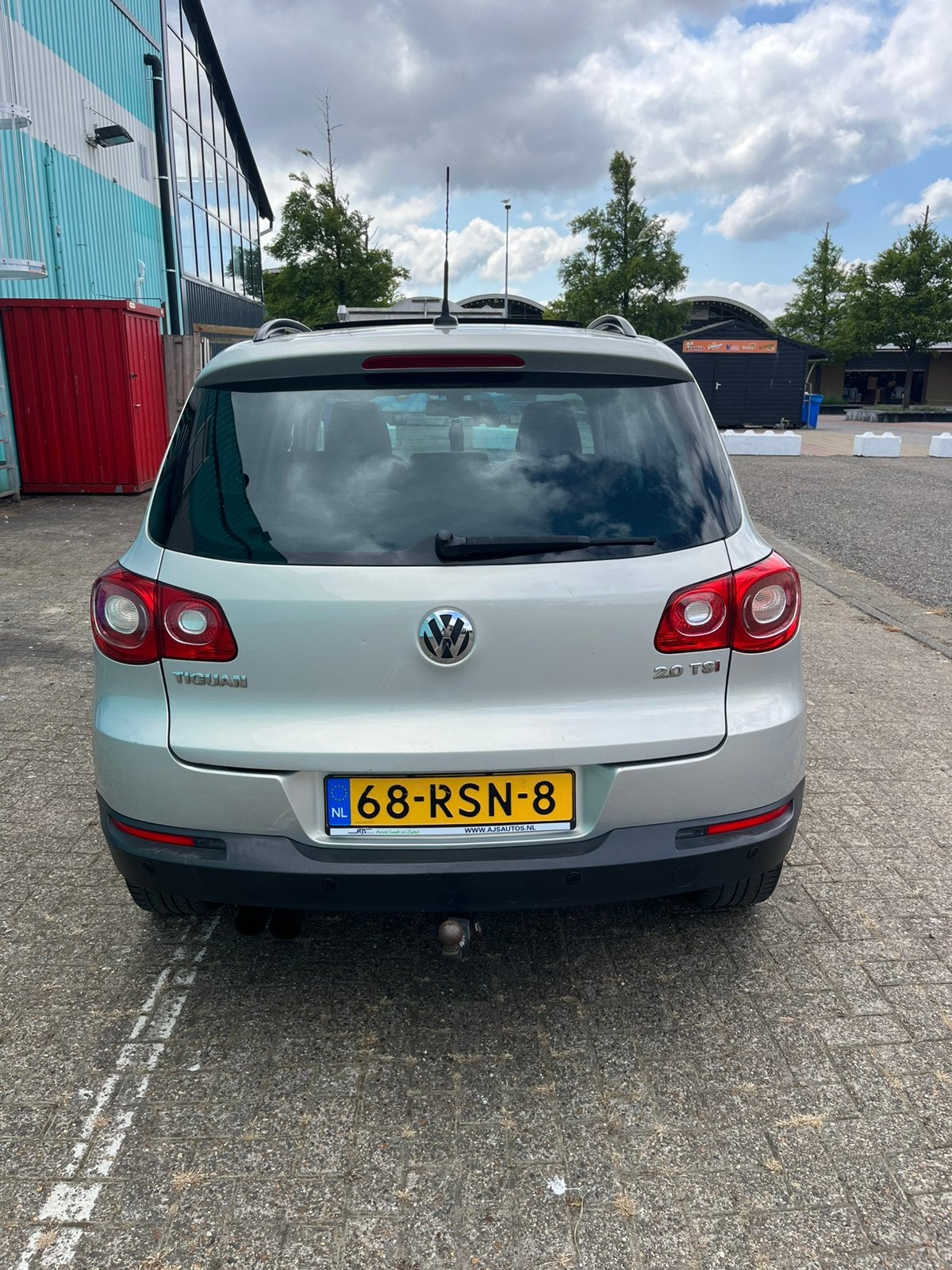 Volkswagen Tiguan 2.0 Tfsi 125KW 4MOTION DSG 2009 Grijs, Auto's, Automaat, Euro 5, 4 cilinders, 1984 cc