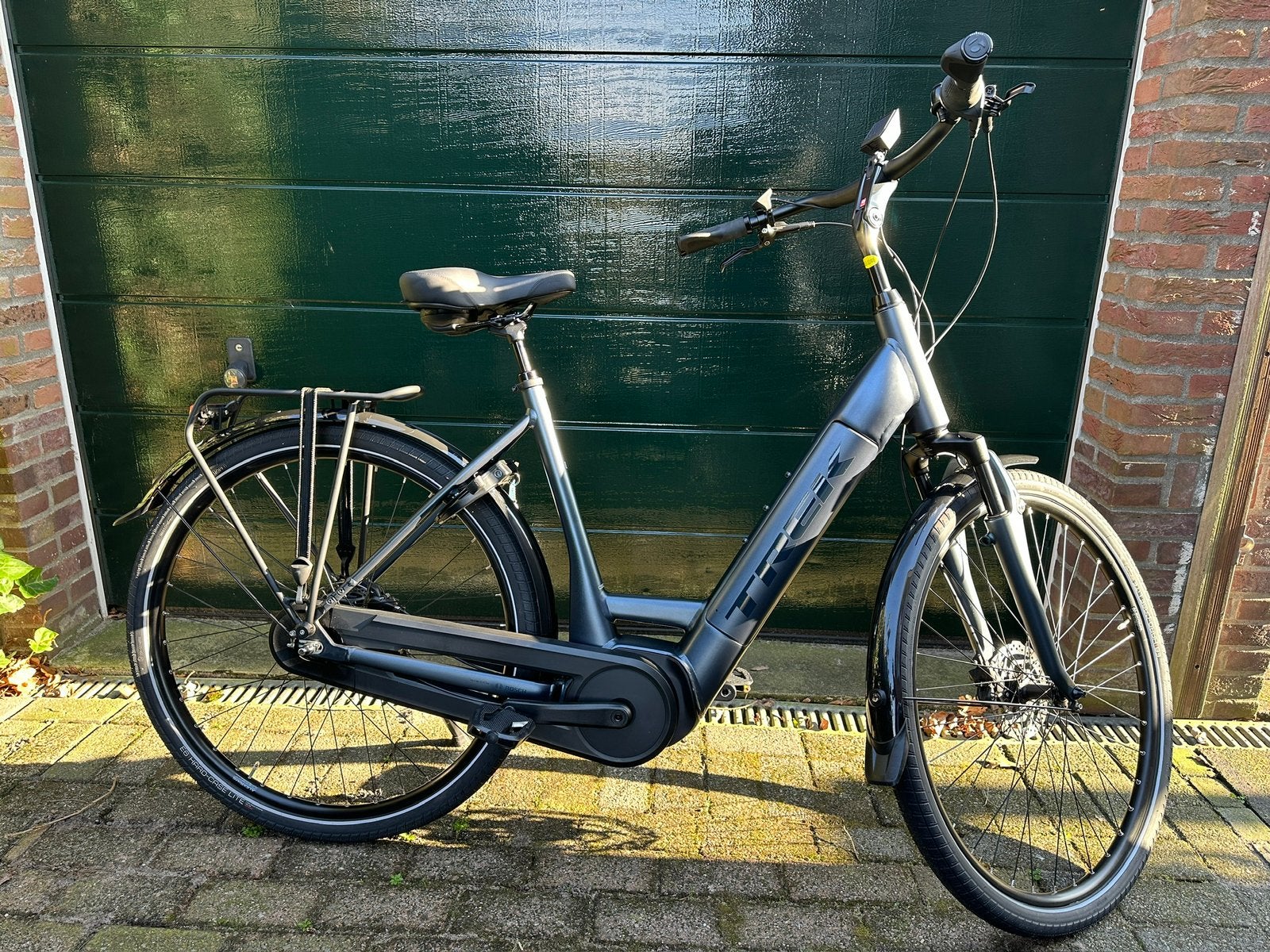 E-bike TREK District +8 zgan (2021, bijna 1400 km), 53 tot 56 cm, Ophalen, Zo goed als nieuw, Overige merken