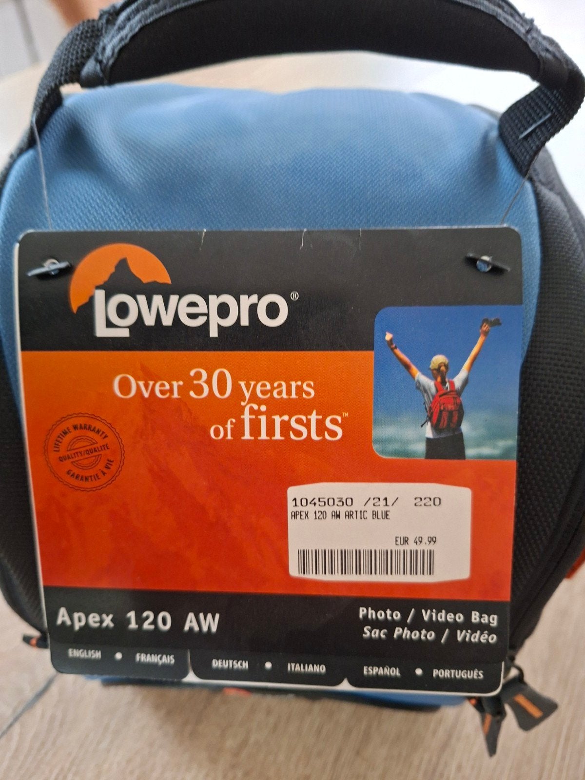 Fototas van Lowepro, blauw, Ophalen of Verzenden, Nieuw, Schoudertas, Lowepro