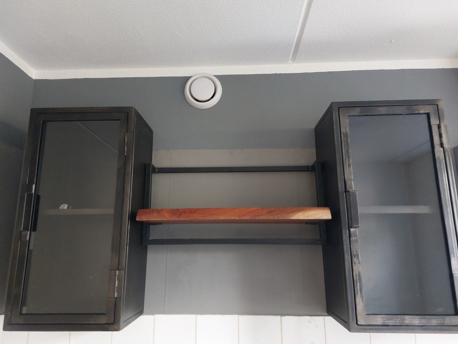 Metalen keukenkastjes, Ophalen, Gebruikt, Gas