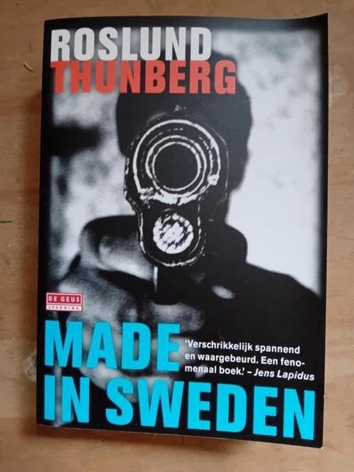 Roslund thunberg made in sweden - bende bankovervallen geld, Boeken, Ophalen of Verzenden, Gelezen, Roslund thunberg