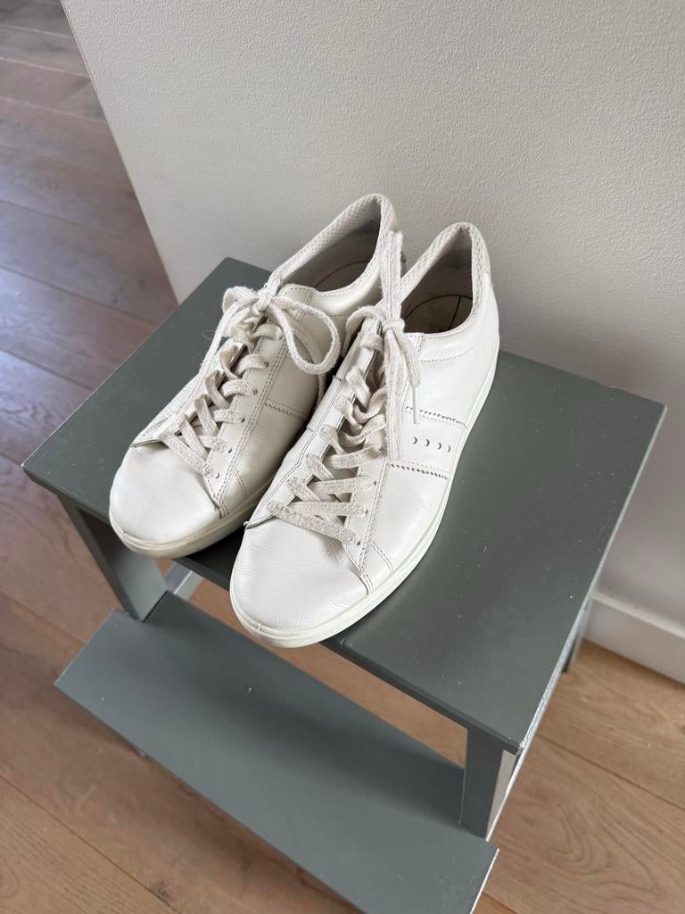 Witte Ecco sneakers Street Lite- Maat 39, Ophalen of Verzenden, Zo goed als nieuw, Wit, Sneakers of Gympen