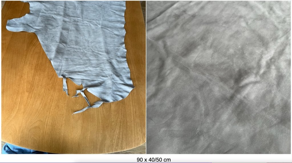 Lappen leder + bewerkingsmaterialen, Hobby en Vrije tijd, Stoffen en Lappen, Overige kleuren, Verzenden, Leer of Kunstleer, Zo goed als nieuw