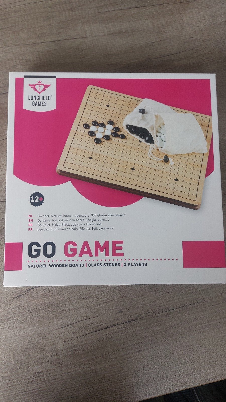 go bordspel, Een of twee spelers, Ophalen, Zo goed als nieuw