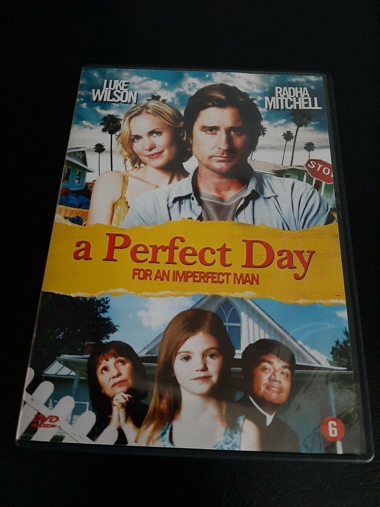 A perfect day, Luke Wilson, Radha Mitchell, Adriana Barraza!, Vanaf 6 jaar, Ophalen of Verzenden, Gebruikt, Romantische komedie