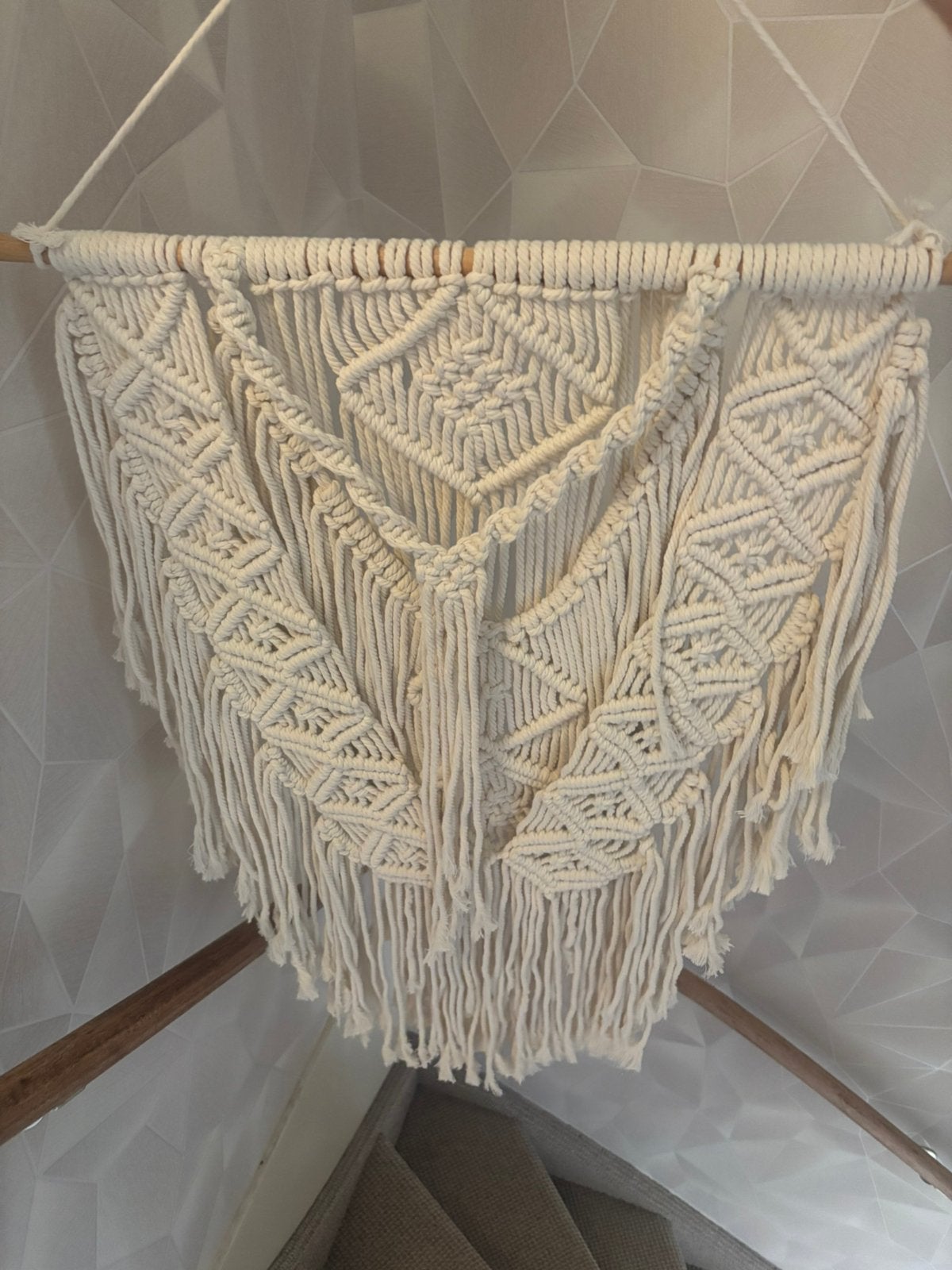 macramé wandhanger, Ophalen of Verzenden, Zo goed als nieuw