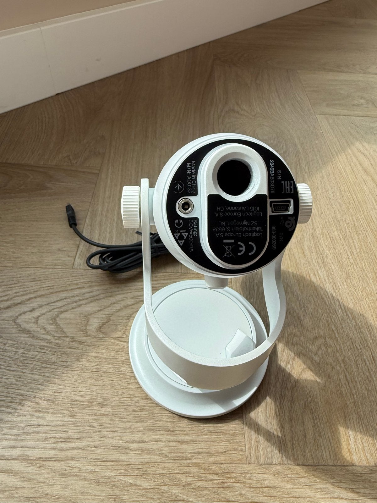 Blue Yeti USB Microfoon - Wit (Werkt perfect met kabel), Ophalen, Gebruikt, Studiomicrofoon