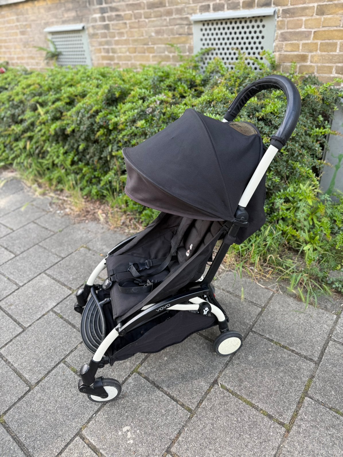 Babyzen YOYO Buggy Zwart Kinderwagen Compact Reisbuggy, Ophalen, Zo goed als nieuw