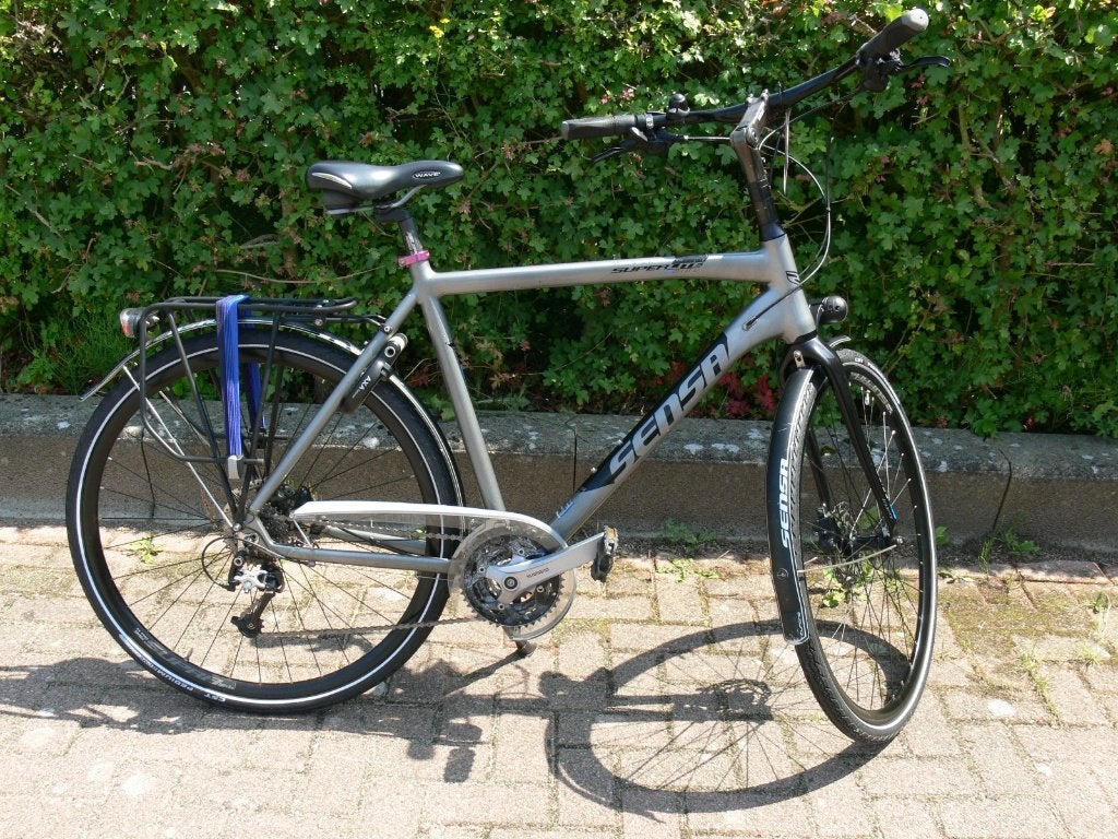 SENSA SUPERLITE, Zo goed als nieuw, 57 tot 61 cm, Meer dan 20 versnellingen, Schijfrem