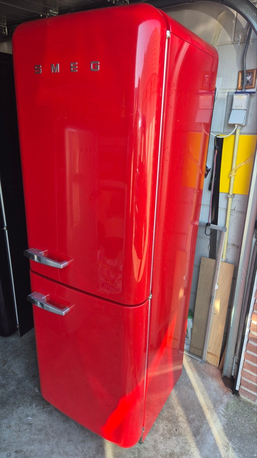 smeg koelkast vriezer, Ophalen, 200 liter of meer, 60 cm of meer, 160 cm of meer