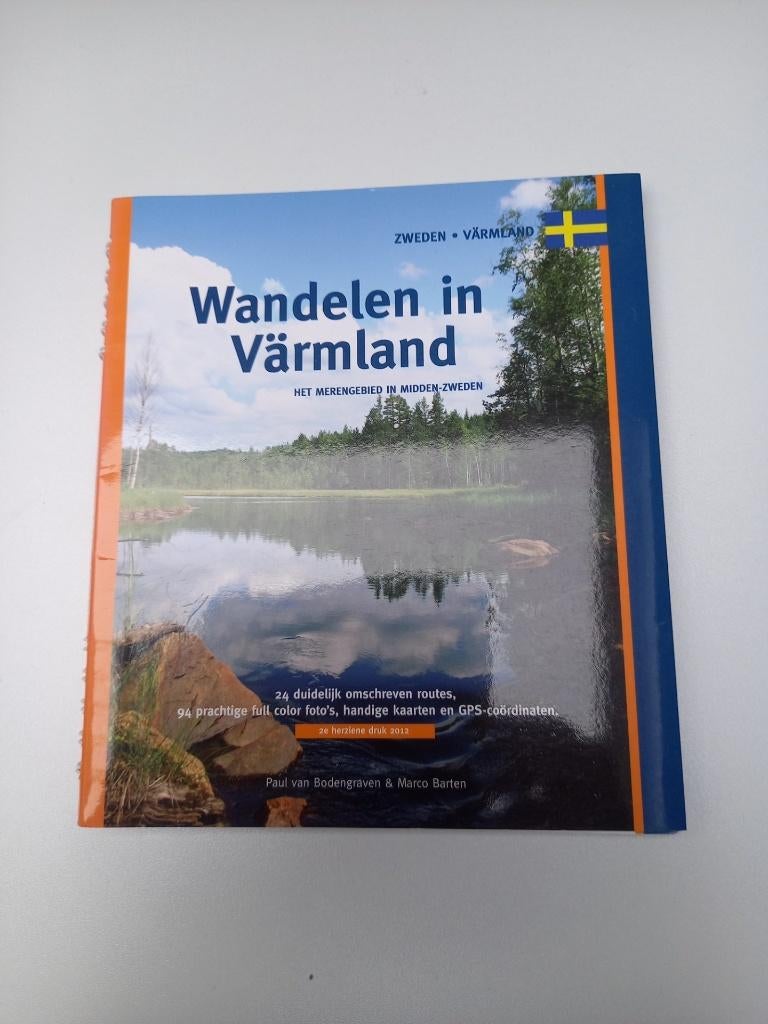 wandelgids varmland  zweden, Fiets- of Wandelgids, Europa, Diverse auteurs, Ophalen of Verzenden