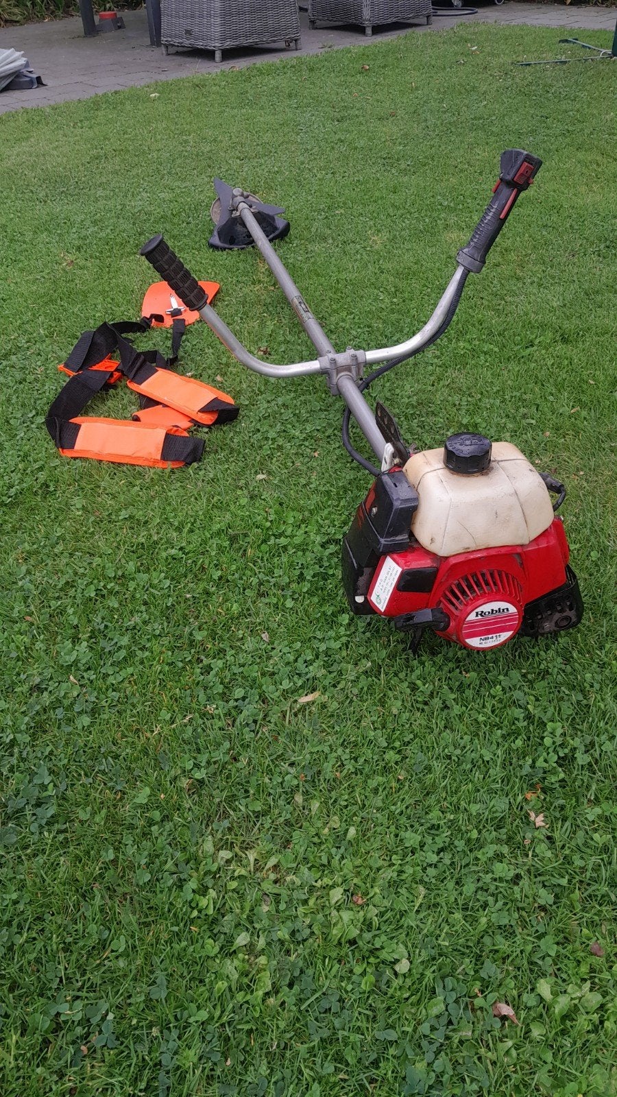 Bos maaier motorzeis robin nb 411  bosmaaier benzine maai, Ophalen, Benzine, Gebruikt, Robin Husqvarna stihl honda