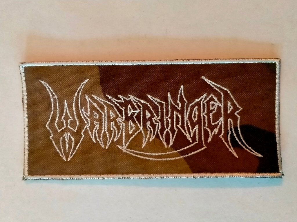 Warbringer metal hardrock kleding embleem patch muziek, Verzenden, Zo goed als nieuw, Kleding