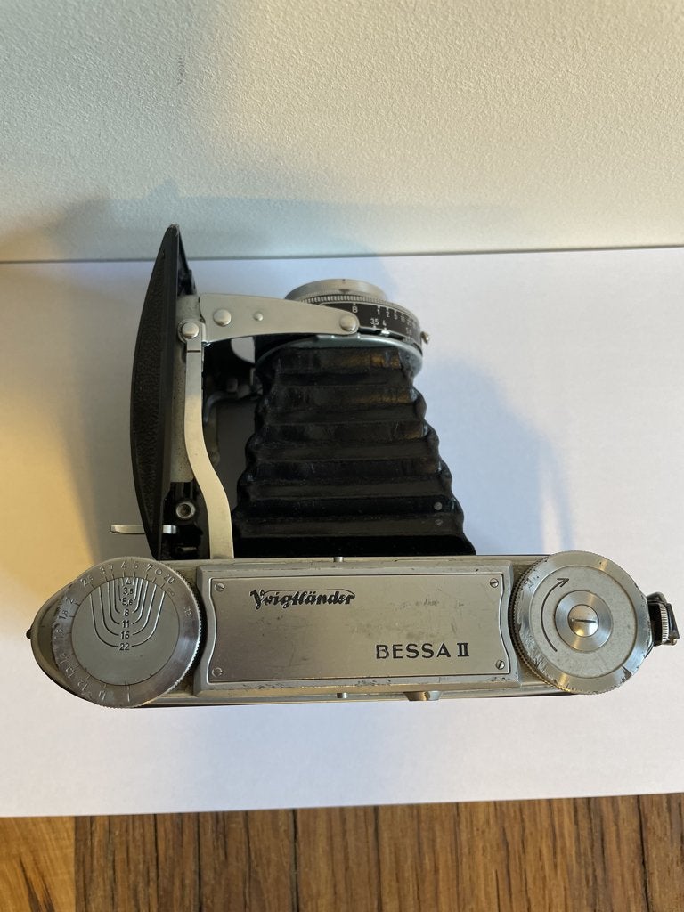 Voigtlander Bessa II, Audio, Tv en Foto, Fotocamera's Analoog, Ophalen of Verzenden, Gebruikt, Compact, Overige Merken