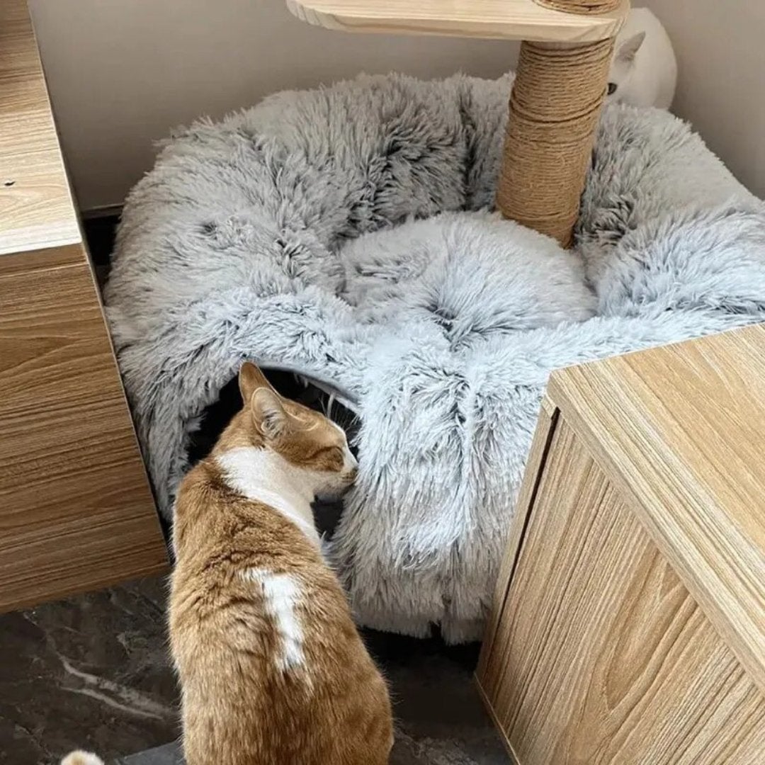 Kattentunnel fluffy zacht, Dieren en Toebehoren, Verzenden, Nieuw