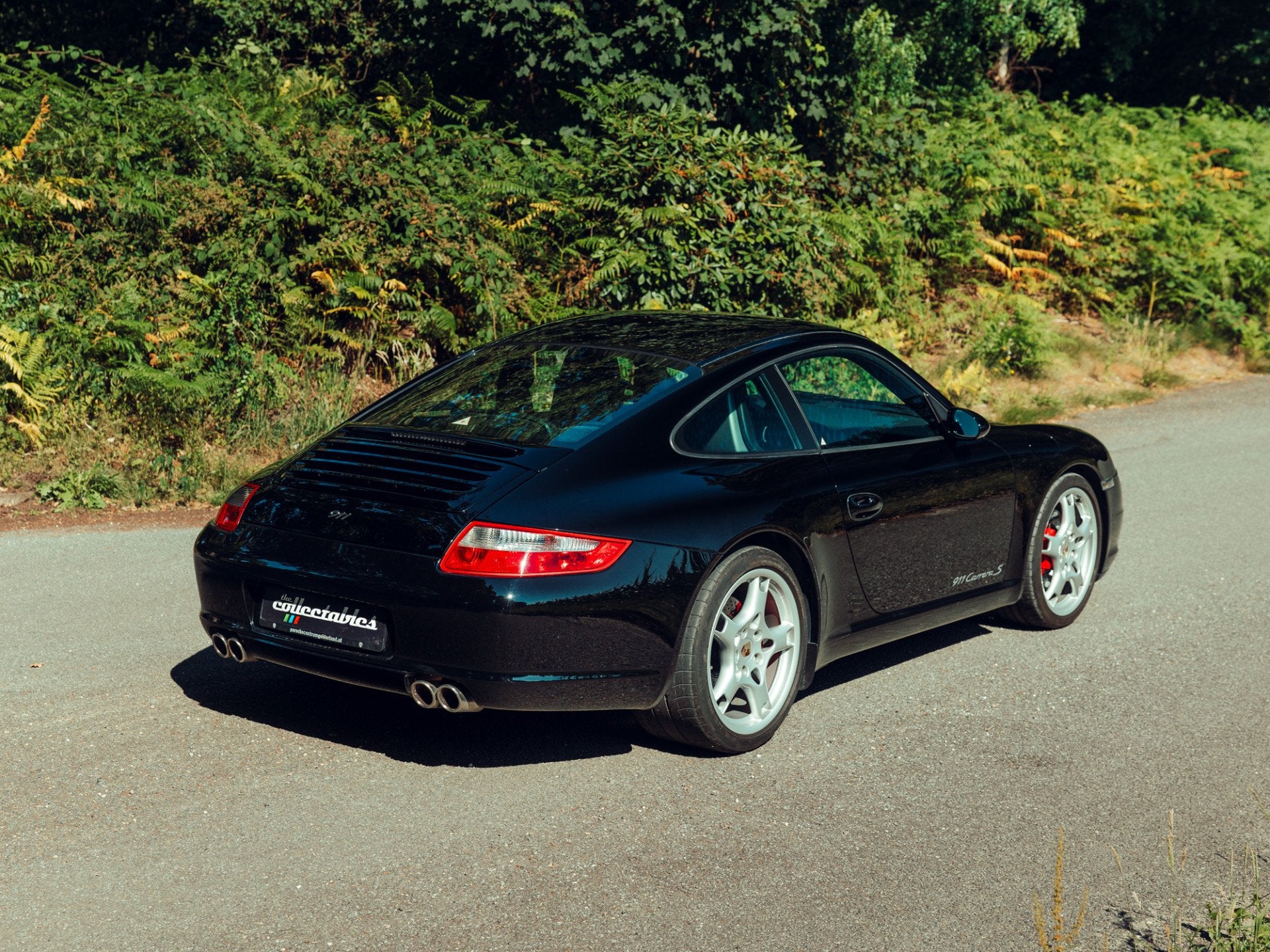 Porsche 911 3.8 Carrera S (bj 2008, automaat), Auto's, Porsche, Automaat, Achterwielaandrijving, Gebruikt, Zwart