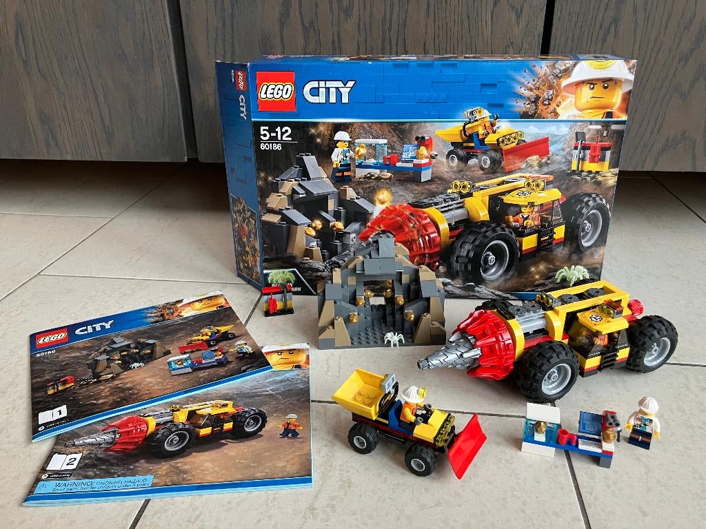 Lego City set nummer 60186, City, Lego, Ophalen of Verzenden, Zo goed als nieuw