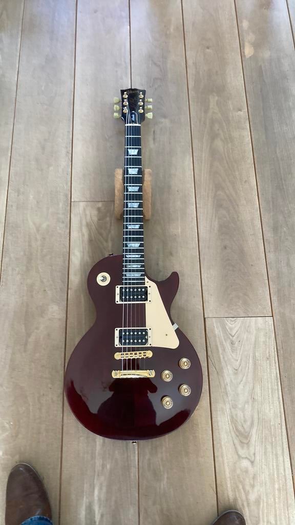 Gibson les paul ., Ophalen of Verzenden, Zo goed als nieuw, Solid body, Gibson