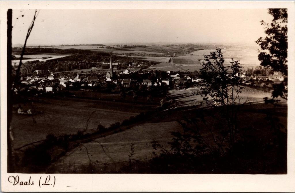 Vaals - Vanaf de Vaalserberg, Verzenden, 1940 tot 1960, Ongelopen, Limburg