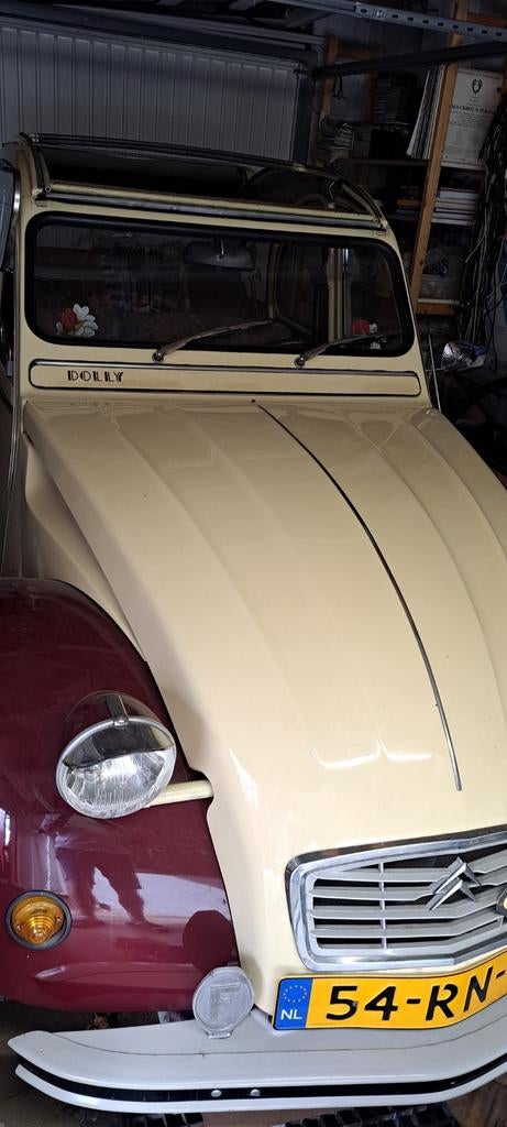 Krik en benzinevulpijp voor een Citroën 2cv, Auto-onderdelen, Ophalen of Verzenden