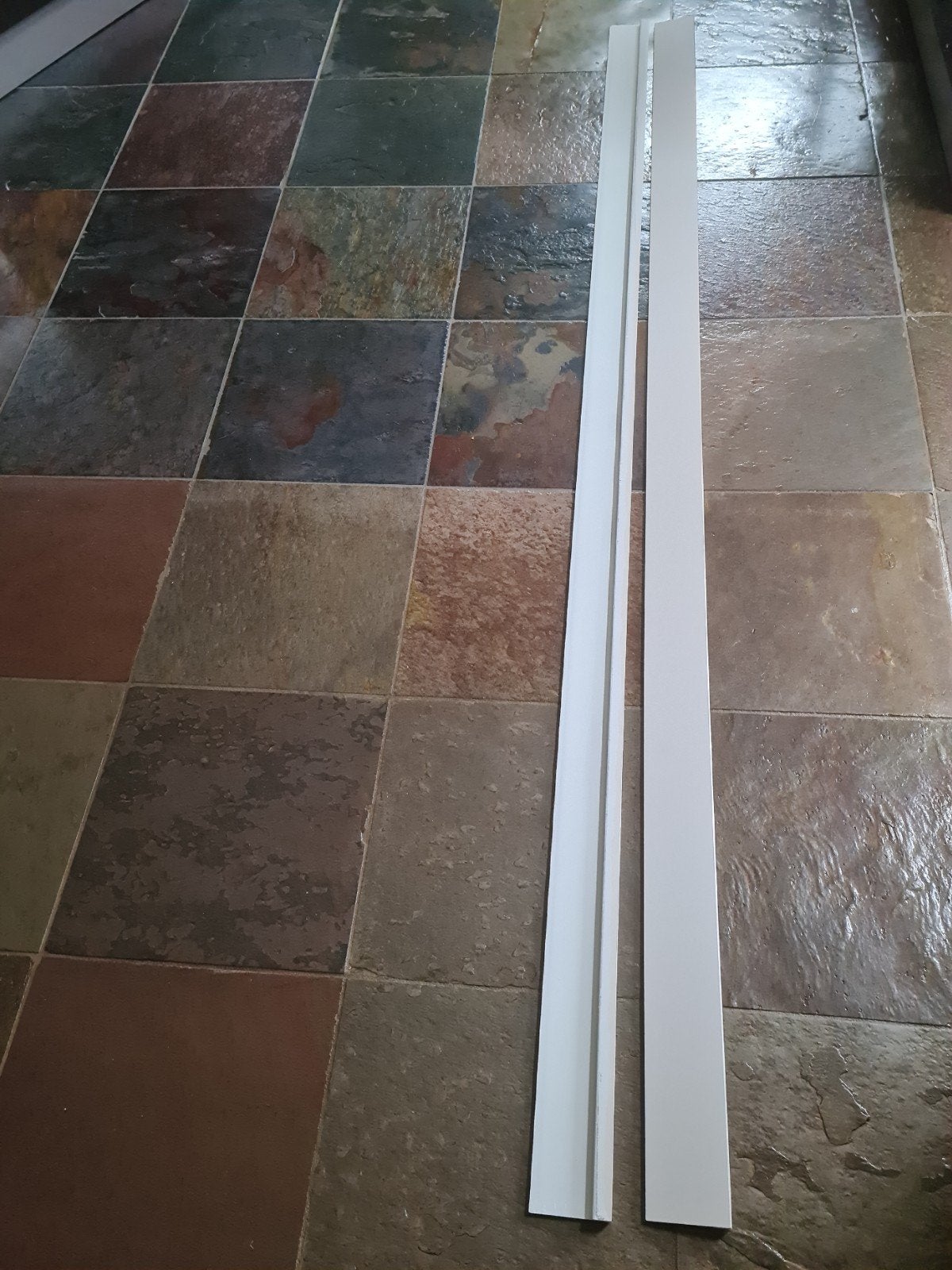 overzetplinten MDF wit 18x90 nieuw, Doe-het-zelf en Verbouw, Plinten en Afwerking, Ophalen, Nieuw, Mdf, 200 tot 250 cm