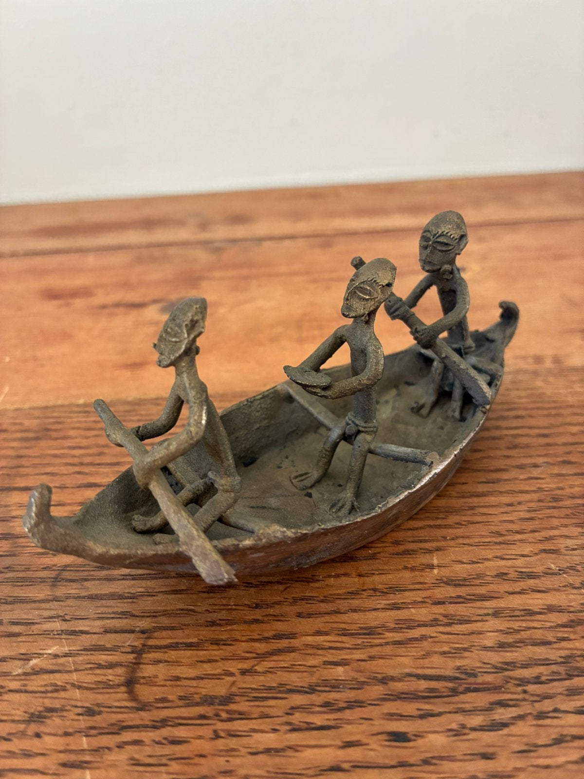 Antiek bootje Dogon Mali tribale kunst, Ophalen of Verzenden